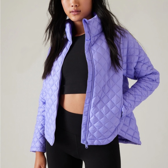 Athleta Jackets & Coats Athleta Whisper Featherless Puffer Jacket